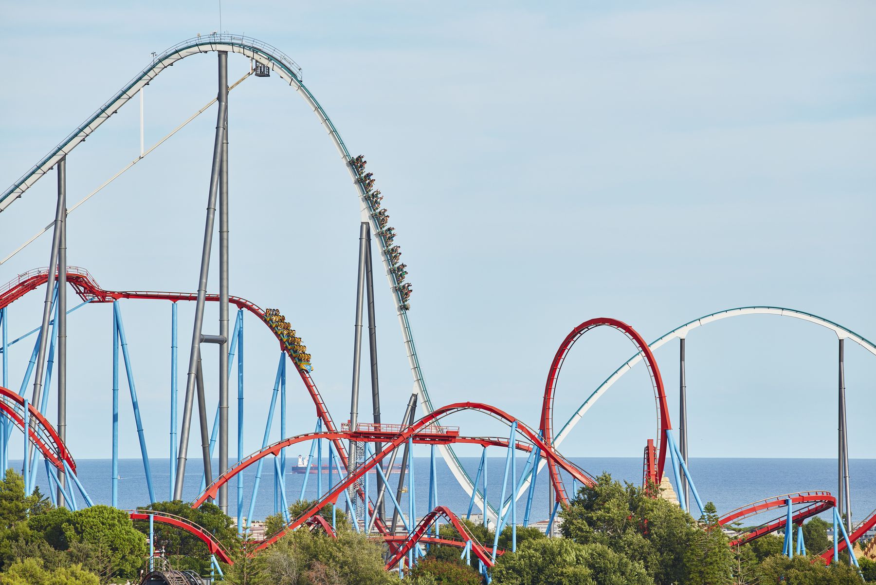 Shambhala und Dragon Khan im PortAventura Park