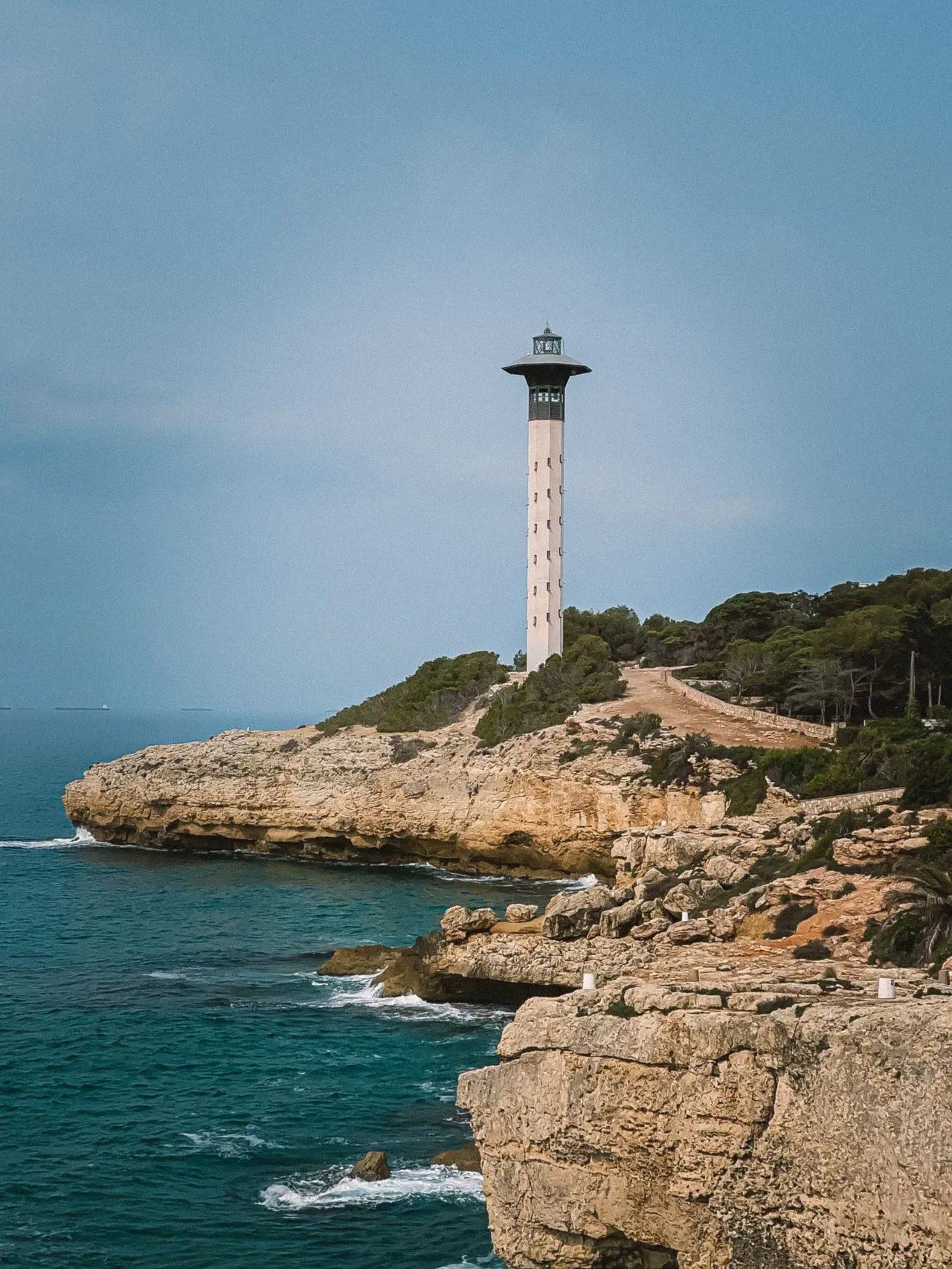 playa y faro torredembarra