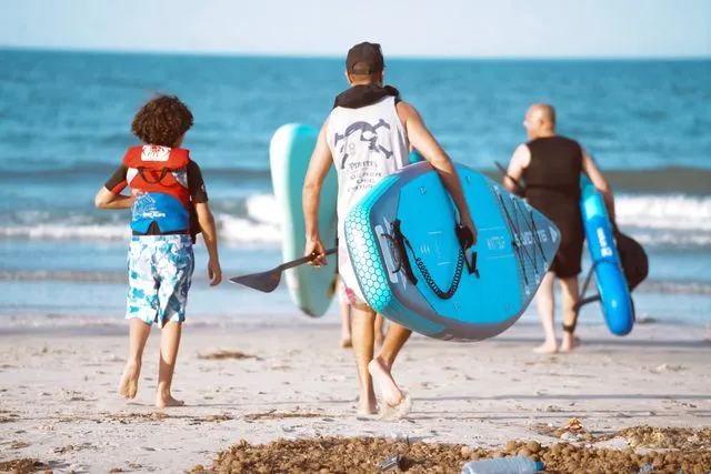 paddle surf familia