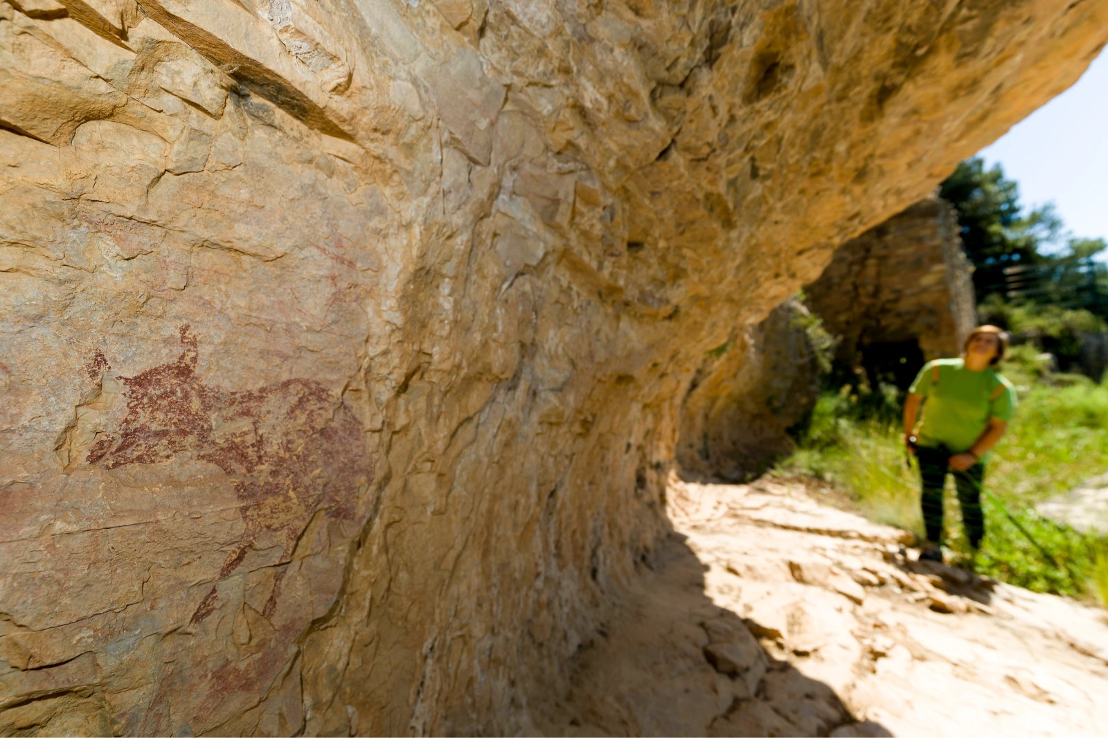 pinturas rupestres en montblanc
