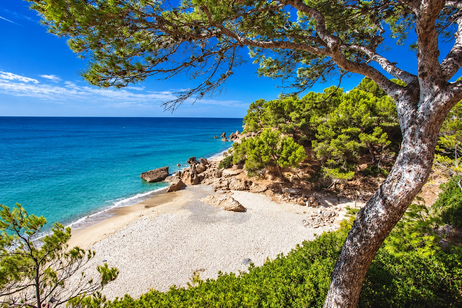 Beaches and coves