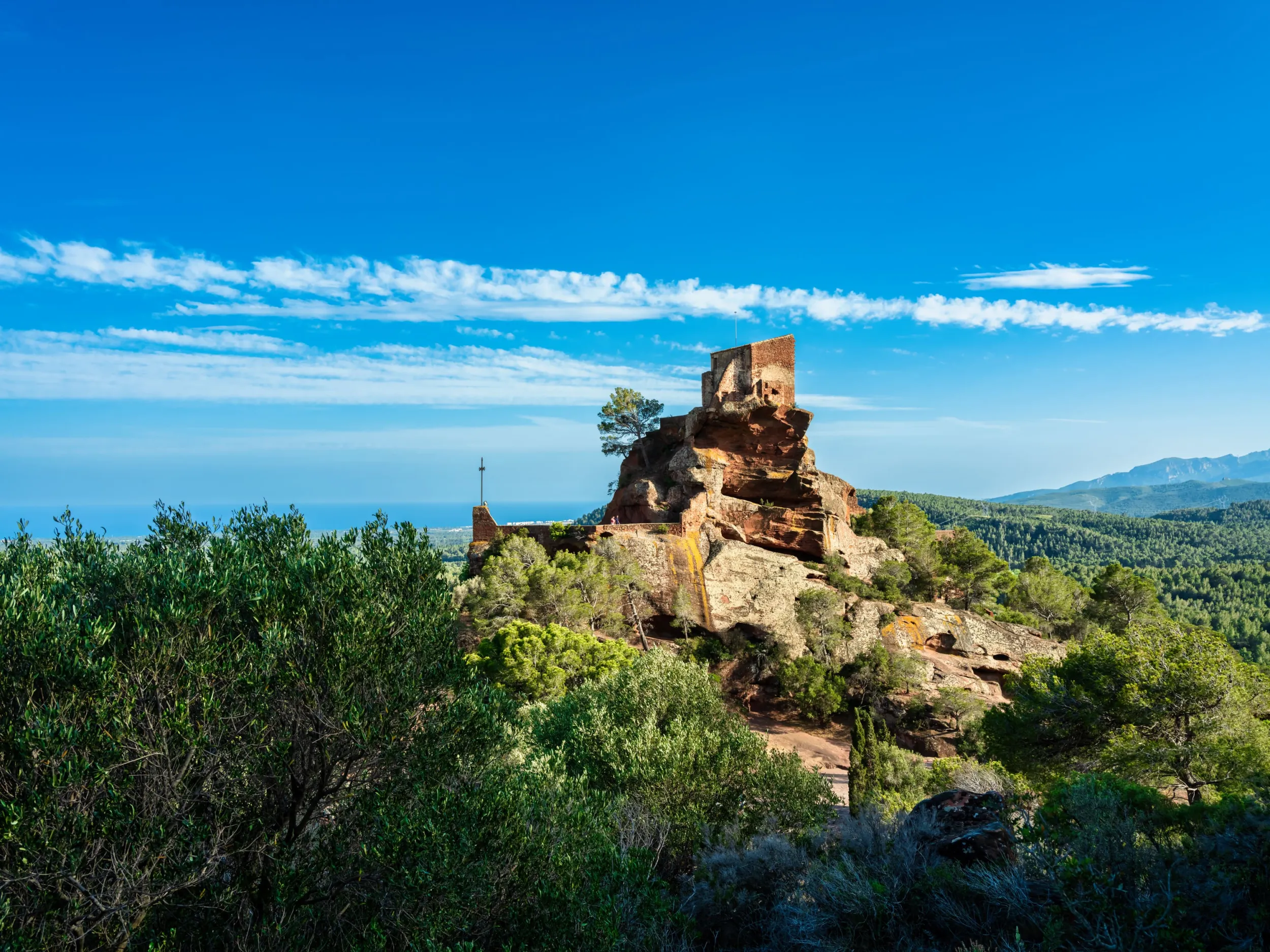 mare de deu de la roca paisaje