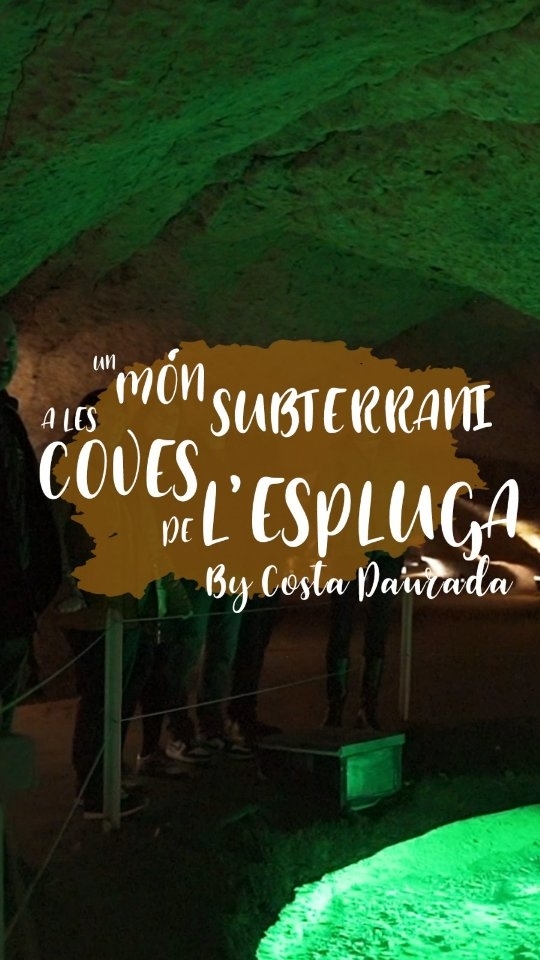 Voleu descobrir el món subterrani de les coves de l'Espluga…