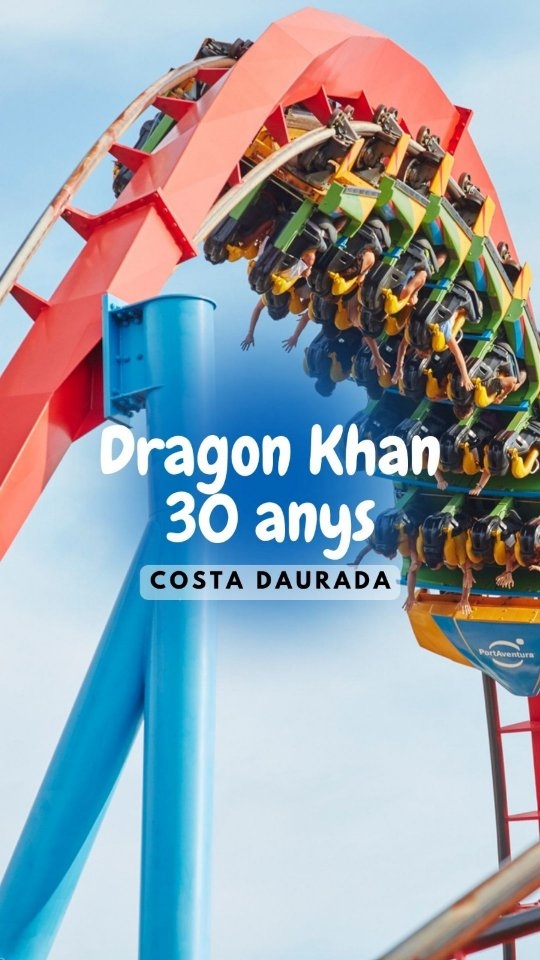 El Dragon Khan és el símbol de PortAventura Park des de fa…